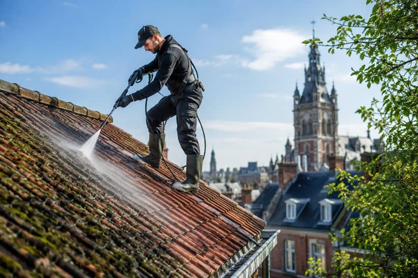 demoussage toiture lille