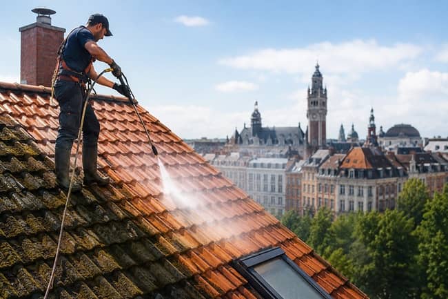 nettoyage toiture lille