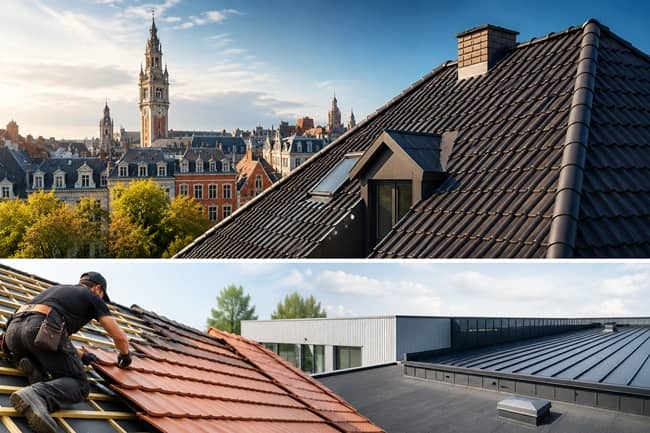 toiture à Lille particulier 
