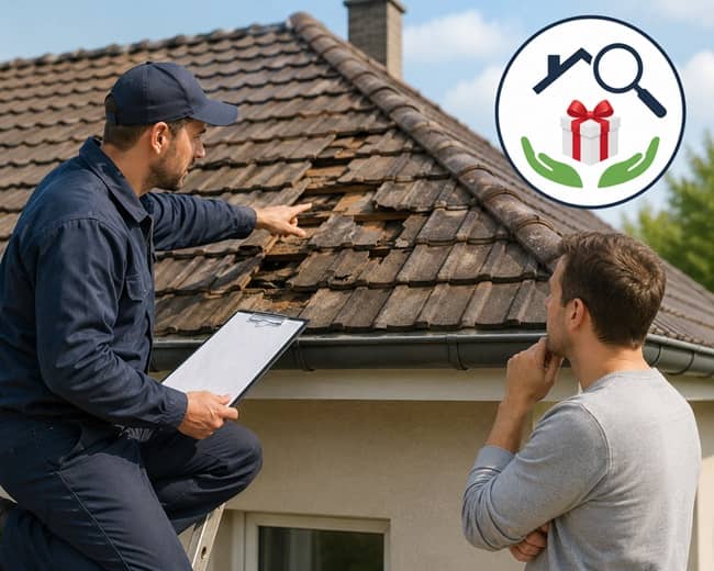 Diagnostic de reparation toiture offert a lille